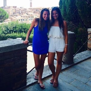 Forever 21 White Strapless Romper